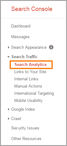 Find pages ranking for SEO on your blog